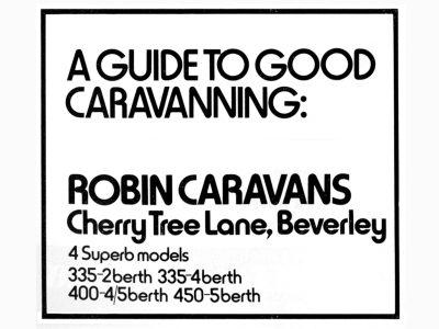 robin caravans beverley